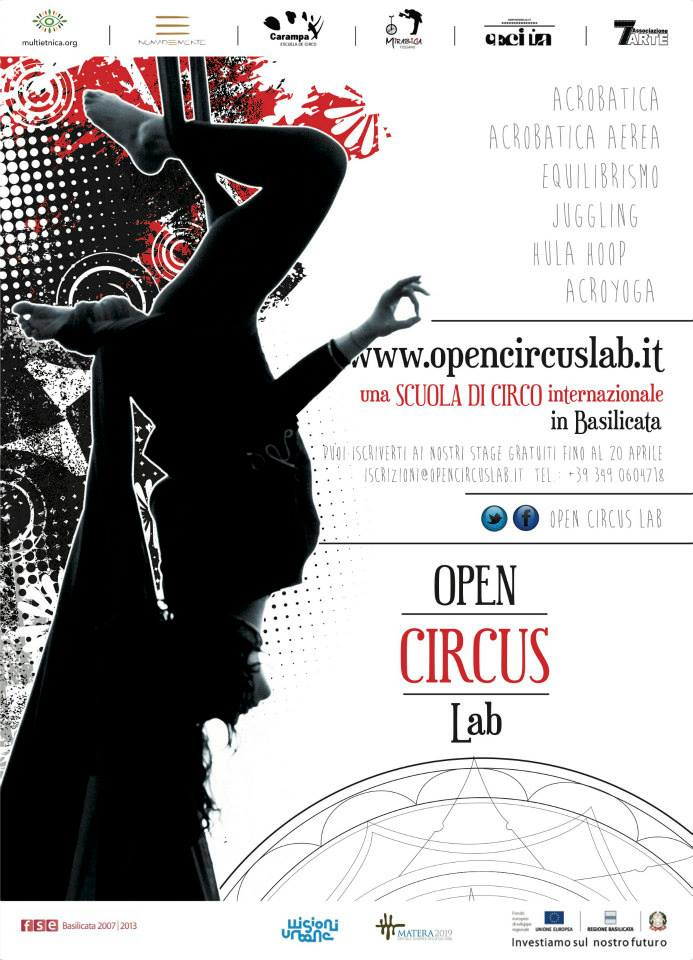 Locandina "Open Circus Lab", 2015